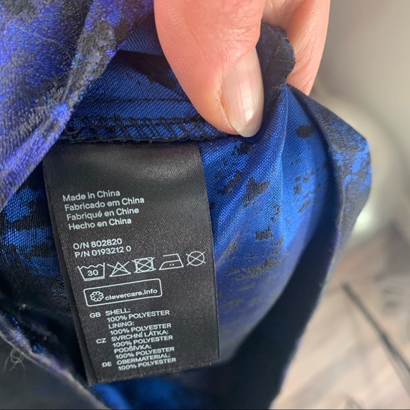 H&M strapless jacquard flare cocktail dress - Picture 13 of 15